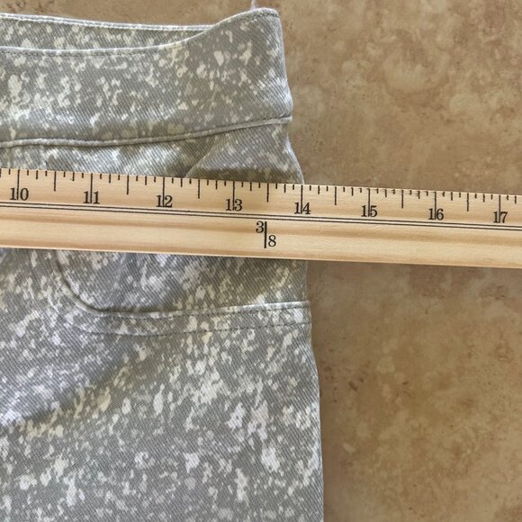 Spanx Pants Women's Speckled Gray Jean Ankle Leggings Stretch Shaping - Picture 6 of 8